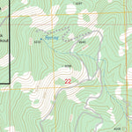 US Forest Service - Topo Buck Mountain, WA FSTopo Legacy digital map