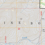 US Forest Service - Topo Buck Peak, WY FSTopo Legacy digital map