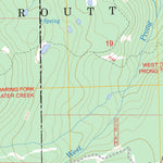 US Forest Service - Topo Buck Point, CO FSTopo Legacy digital map
