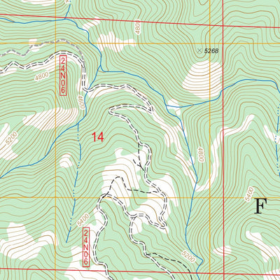 US Forest Service - Topo Buck Rock, CA FSTopo Legacy digital map