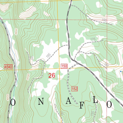 US Forest Service - Topo Buck Spring, OR FSTopo Legacy digital map