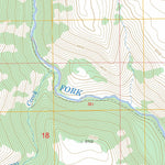 US Forest Service - Topo Buck Trough Spring, OR FSTopo Legacy digital map