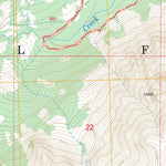 US Forest Service - Topo Buckeye Ridge, CA FSTopo Legacy digital map