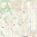US Forest Service - Topo Buckeye Ridge, CA FSTopo Legacy digital map