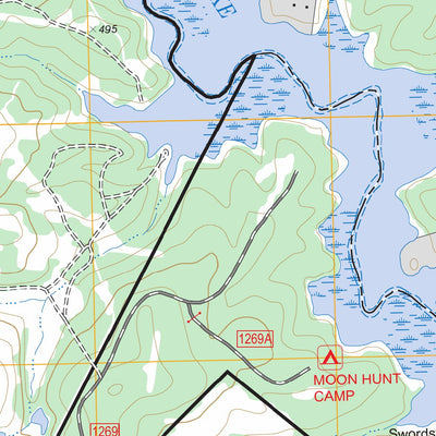 US Forest Service - Topo Buckhead, GA FSTopo Legacy digital map