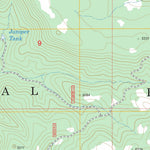 US Forest Service - Topo Buckhead Mesa, AZ FSTopo Legacy digital map