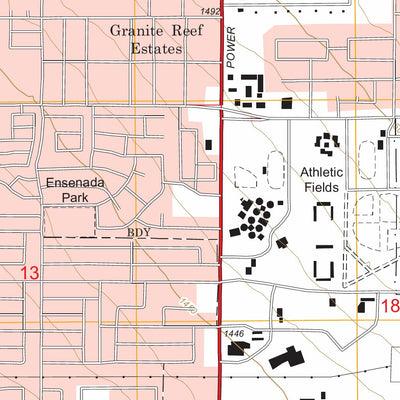 US Forest Service - Topo Buckhorn, AZ FSTopo Legacy digital map