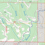 US Forest Service - Topo Buckhorn Bally, CA FSTopo Legacy digital map
