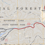 US Forest Service - Topo Buckhorn, KY FSTopo Legacy digital map