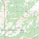 US Forest Service - Topo Buckhorn Lakes, CO FSTopo Legacy digital map