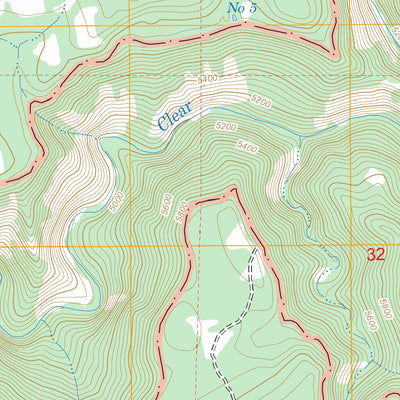 US Forest Service - Topo Buckhorn Mountain, AZ FSTopo Legacy digital map
