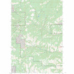 US Forest Service - Topo Buckhorn Mountain, WA FSTopo Legacy digital map
