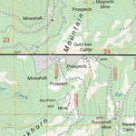 US Forest Service - Topo Buckhorn Mountain, WA FSTopo Legacy digital map