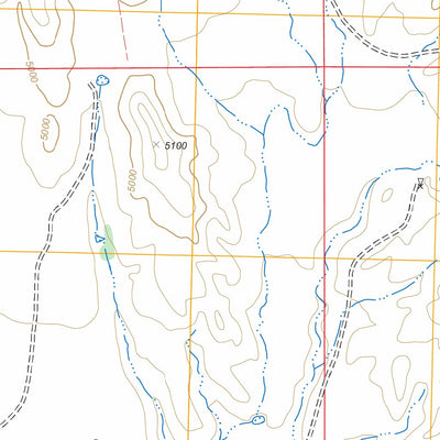 US Forest Service - Topo Buckhorn, NM FSTopo Legacy digital map