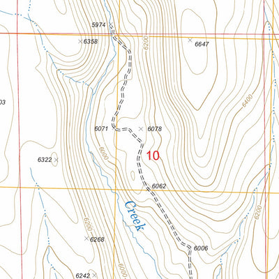 US Forest Service - Topo Buckhorn Ridge, NV FSTopo Legacy digital map