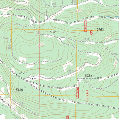US Forest Service - Topo Buckhorn Springs, OR FSTopo Legacy digital map