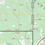 US Forest Service - Topo Buckhorn, WY - SD FSTopo Legacy digital map
