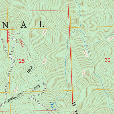 US Forest Service - Topo Buckingham Mountain, CA FSTopo Legacy digital map