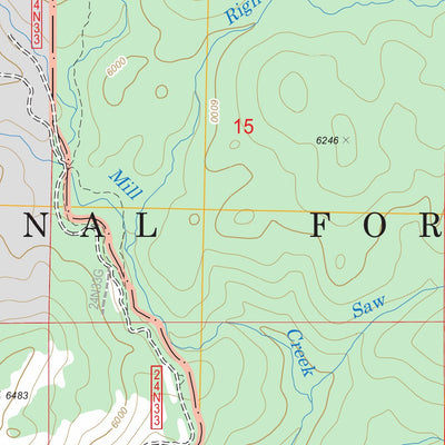 US Forest Service - Topo Bucks Lake, CA FSTopo Legacy digital map