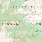 US Forest Service - Topo Bucks Nest, MT FSTopo Legacy digital map