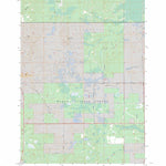 US Forest Service - Topo Bucks Pond, MI FSTopo Legacy digital map