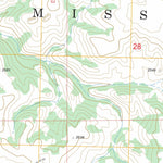 US Forest Service - Topo Buckskin Butte, ND FSTopo Legacy digital map