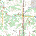 US Forest Service - Topo Buckskin Butte, ND FSTopo Legacy digital map