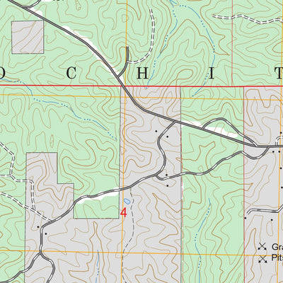 US Forest Service - Topo Bude, MS FSTopo Legacy digital map