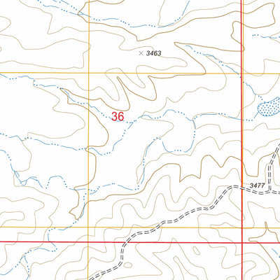 US Forest Service - Topo Buehman Canyon, AZ FSTopo Legacy digital map