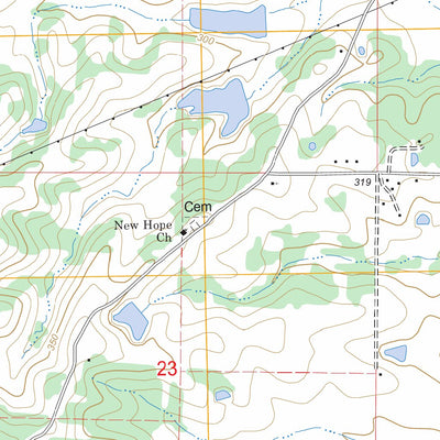 US Forest Service - Topo Buena Vista, MS FSTopo Legacy digital map