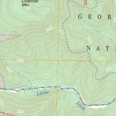 US Forest Service - Topo Buena Vista, VA FSTopo Legacy digital map
