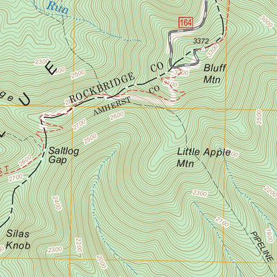 US Forest Service - Topo Buena Vista, VA FSTopo Legacy digital map