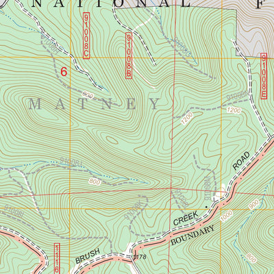 US Forest Service - Topo Buffalo City, AR FSTopo Legacy digital map