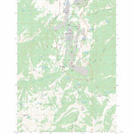 US Forest Service - Topo Buffalo Hump, ID FSTopo Legacy digital map