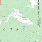 US Forest Service - Topo Buffalo Lake, ID - WY FSTopo Legacy digital map