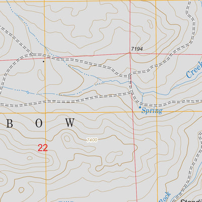 US Forest Service - Topo Buffalo Peak, WY FSTopo Legacy digital map