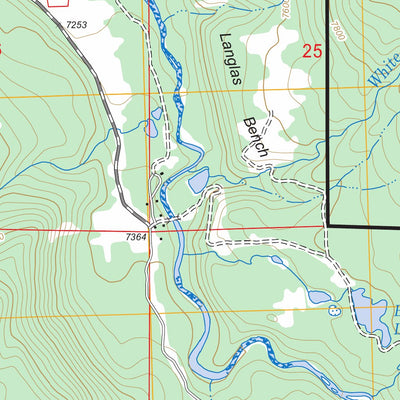 US Forest Service - Topo Buford, CO FSTopo Legacy digital map