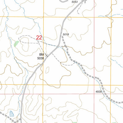US Forest Service - Topo Buford Hill, AZ FSTopo Legacy digital map