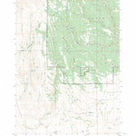 US Forest Service - Topo Bulger Ridge, OR FSTopo Legacy digital map