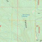 US Forest Service - Topo Bull Basin, NM FSTopo Legacy digital map