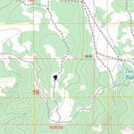 US Forest Service - Topo Bull Canyon, NM FSTopo Legacy digital map