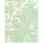 US Forest Service - Topo Bull Creek, WY FSTopo Legacy digital map