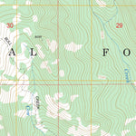 US Forest Service - Topo Bull Creek, WY FSTopo Legacy digital map