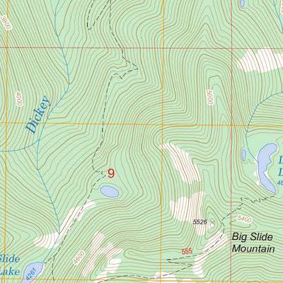 US Forest Service - Topo Bull of the Woods, OR FSTopo Legacy digital map