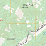 US Forest Service - Topo Bull Run Lake, OR FSTopo Legacy digital map