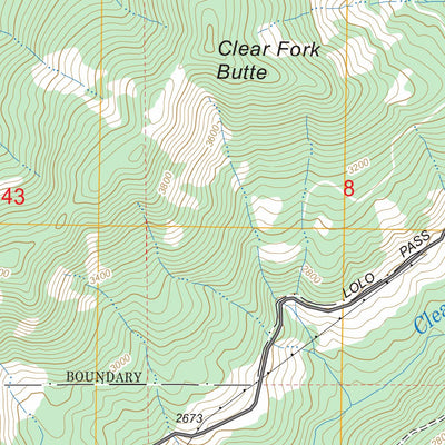 US Forest Service - Topo Bull Run Lake, OR FSTopo Legacy digital map