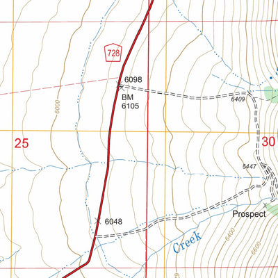 US Forest Service - Topo Bull Run Reservoir, NV FSTopo Legacy digital map