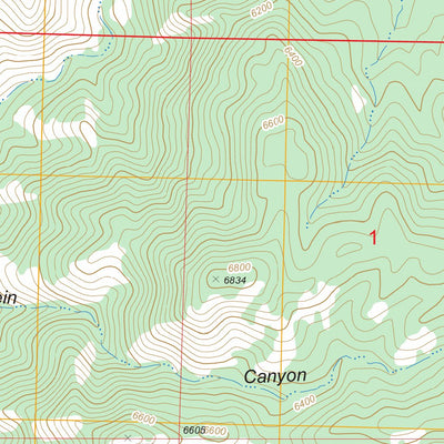 US Forest Service - Topo Bullard Peak, NM FSTopo Legacy digital map