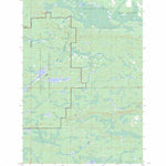 US Forest Service - Topo Bulldog Lake, MI FSTopo Legacy digital map