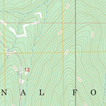 US Forest Service - Topo Bulldog Mountain, WA FSTopo Legacy digital map